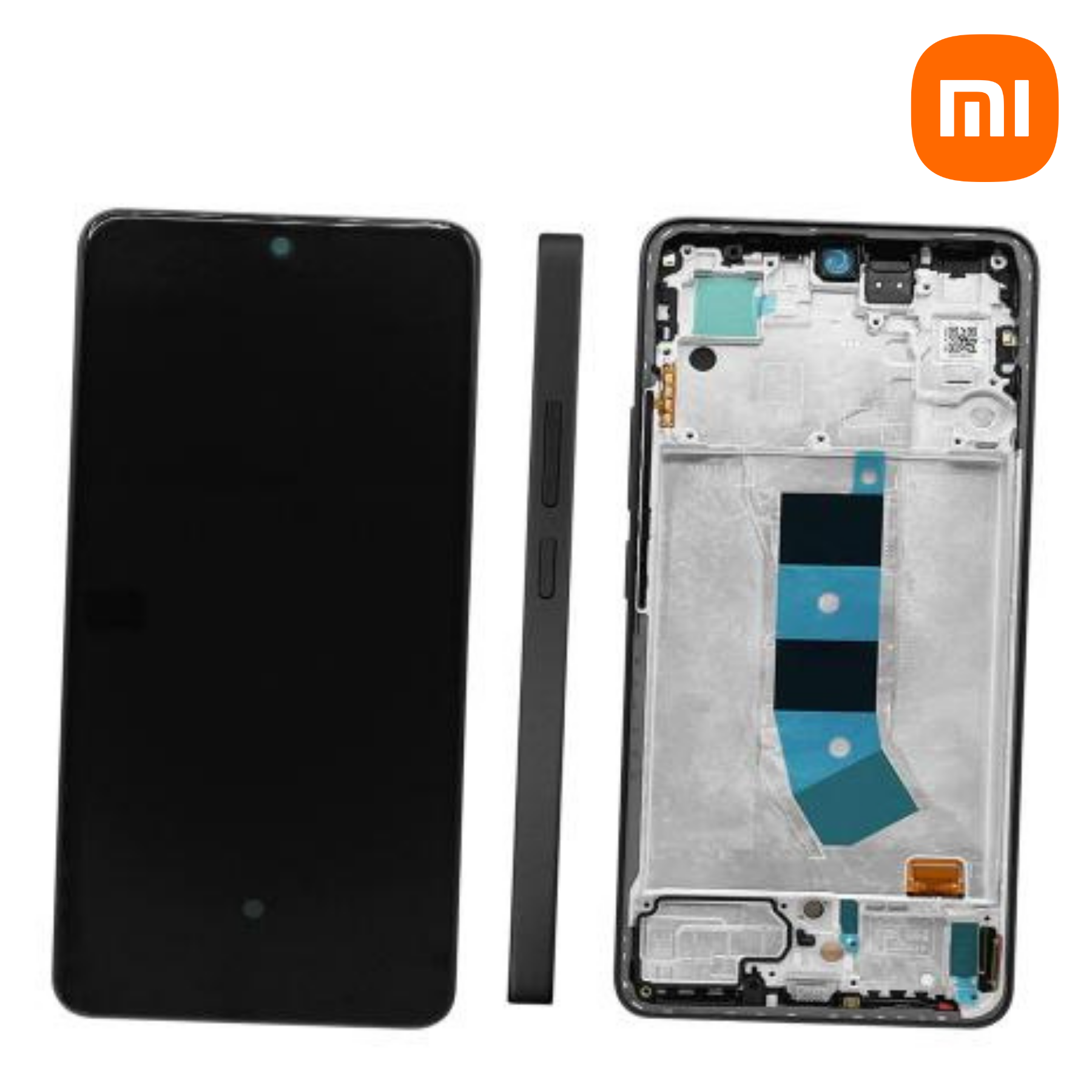 XIAOMI MI A3 (2019) WHITE/SILVER SERVICE PACK LCD